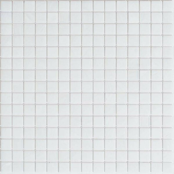 Apollo Tile Celestial 12 in. x 12 in. Glossy White Dove Glass Mosaic Wall and Floor Tile 20 sq. ft./case, 20PK APLST88WH107A